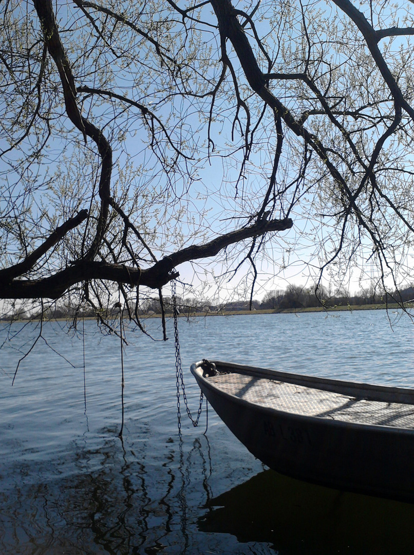 kleines Angelboot