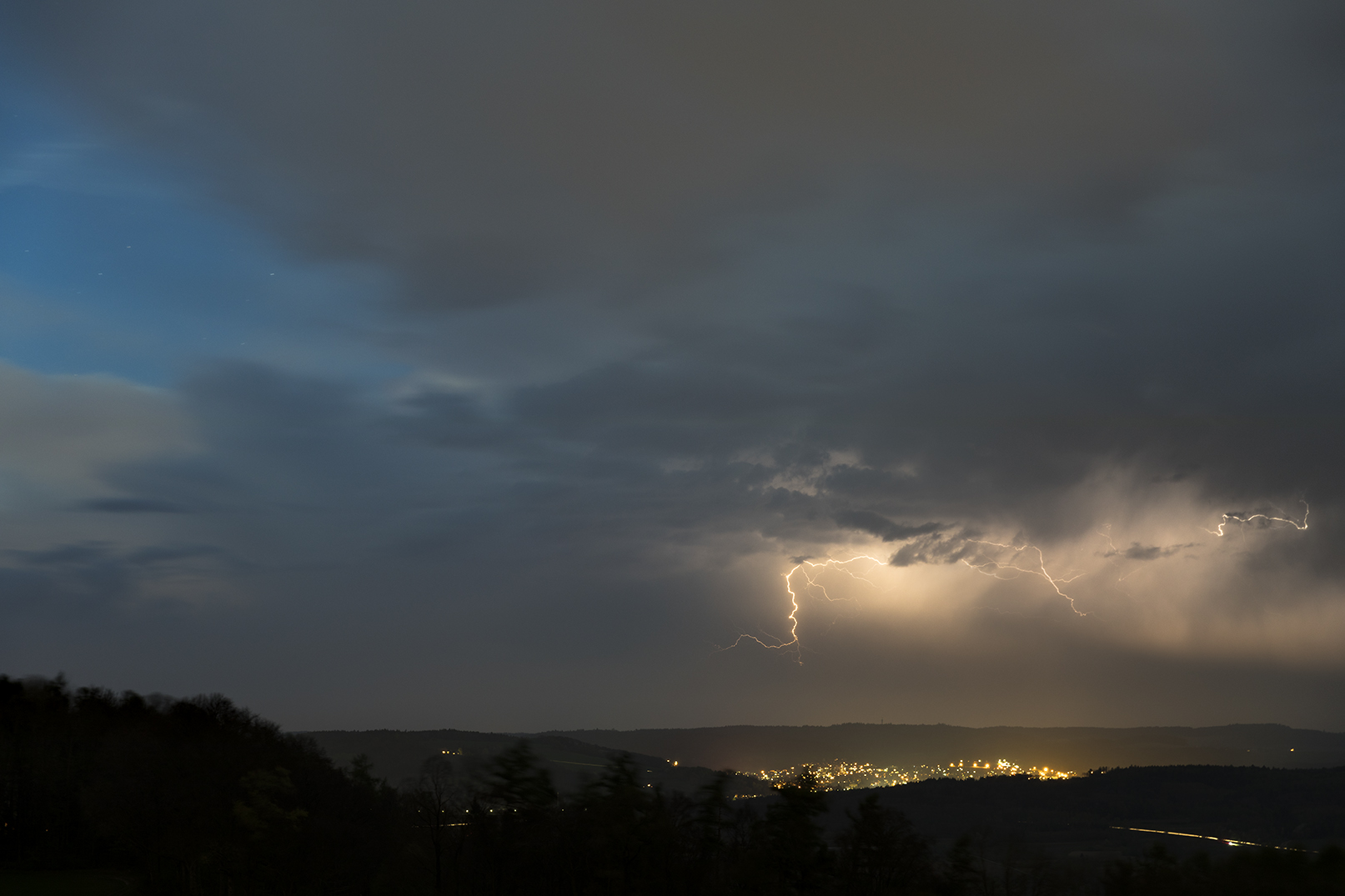 Kleines Aprilgewitter