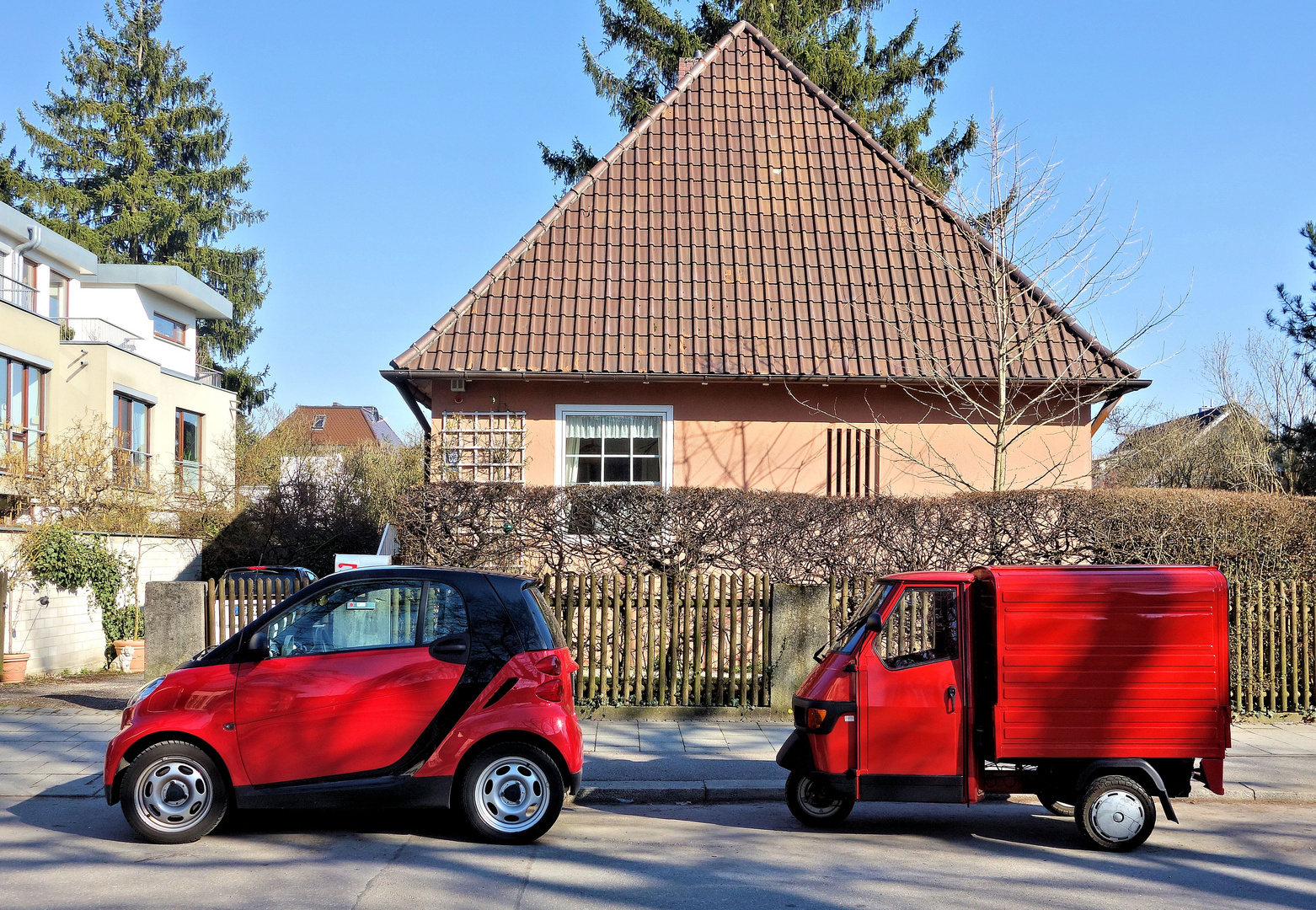 kleines auto ziemlich groß!