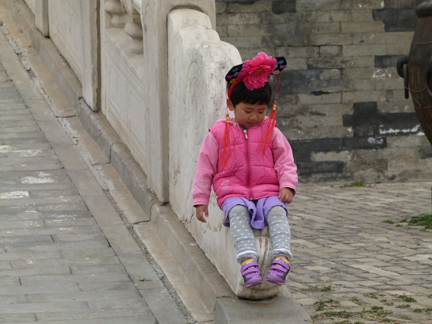 Kleines buntes Chinesen-Mädchen