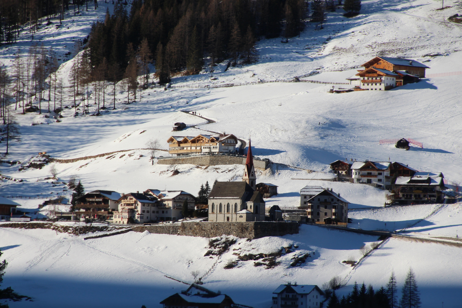 Kleines Dorf Foto & Bild natur, landschaft, pflanzen Bilder auf
