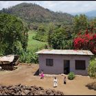 Kleines Dorf am Rande von Arusha