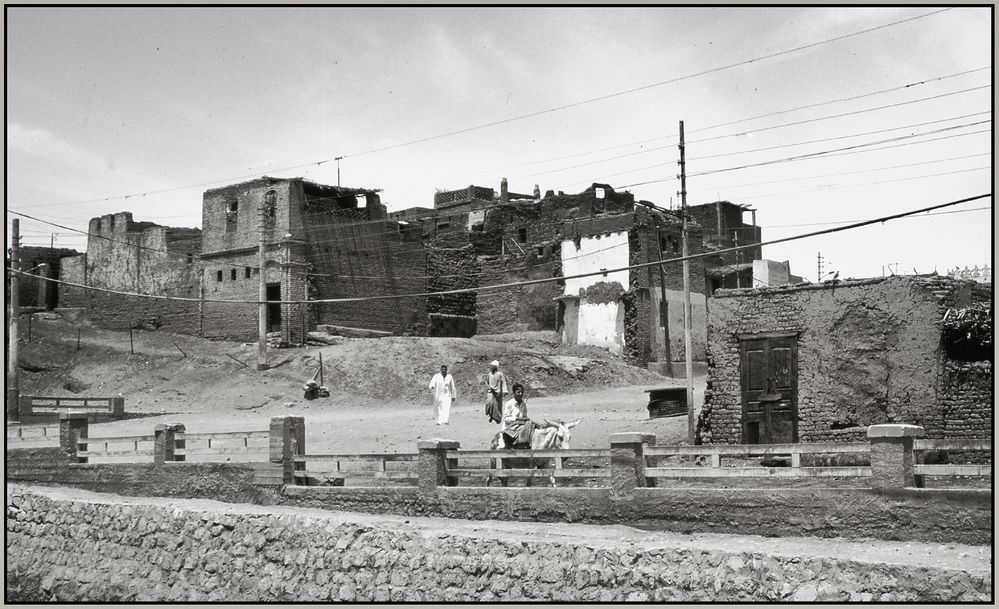 kleines Dorf - auf dem Weg nach Abydos