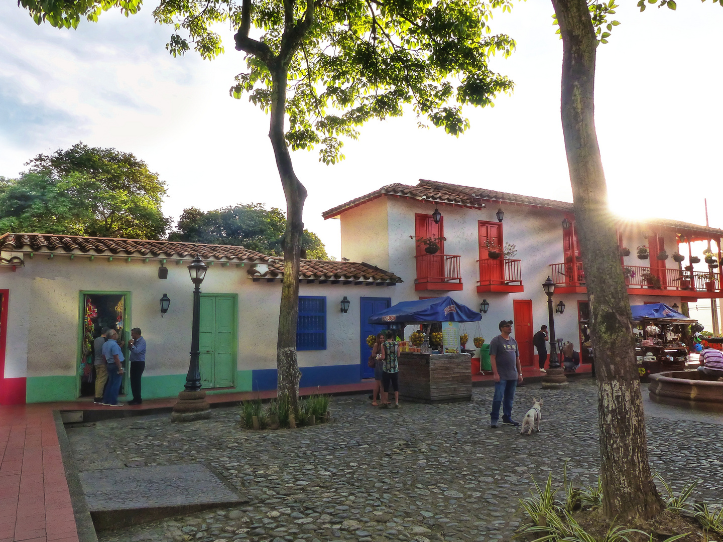 kleines Dorf bei Medellín 