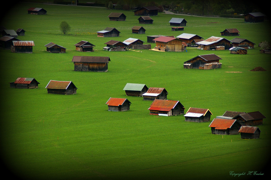 Kleines Dorf im Dorf