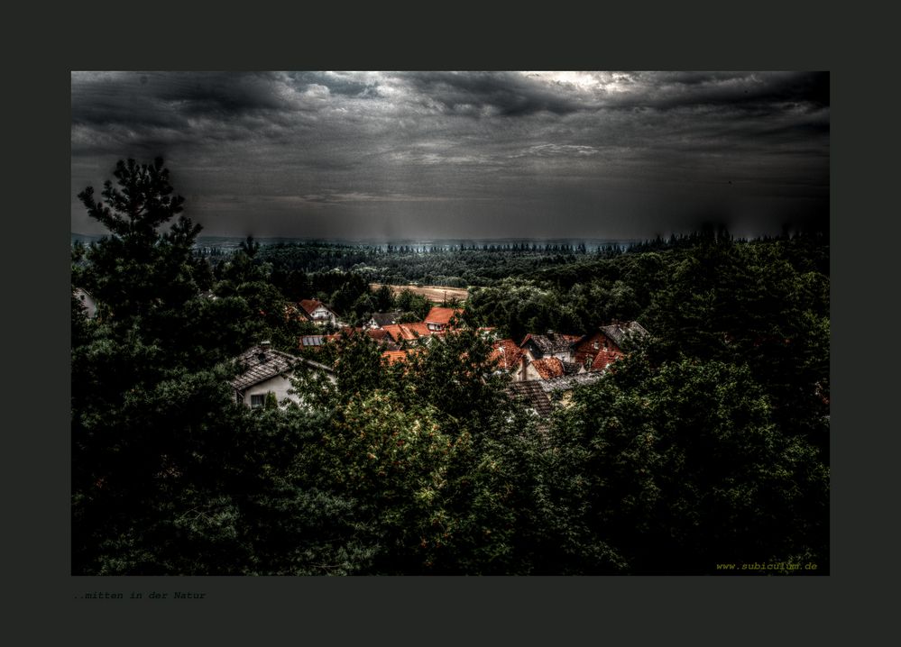 kleines Dorf im Taunus