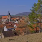 kleines Dorf in der Rhön (un pequeño pueblo)