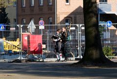 Kleines Duett am Straßenrand