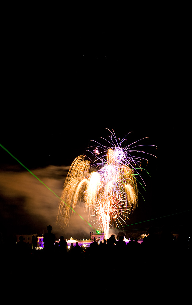 kleines Feuerwerk