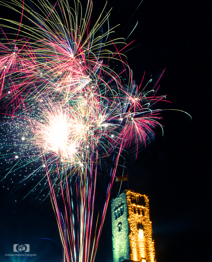 Kleines Feuerwerk