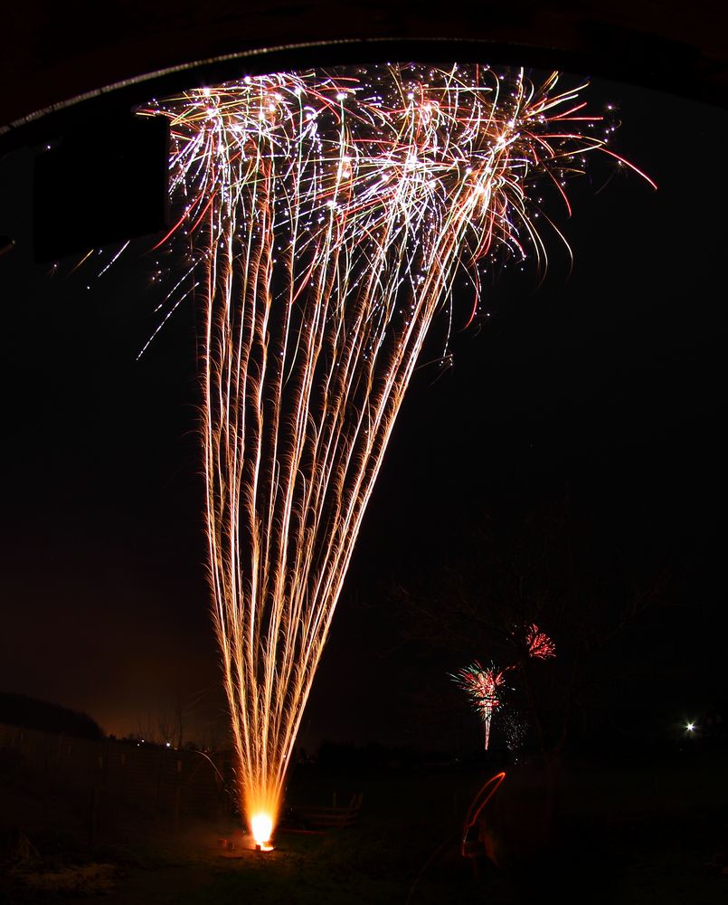 Kleines Feuerwerk