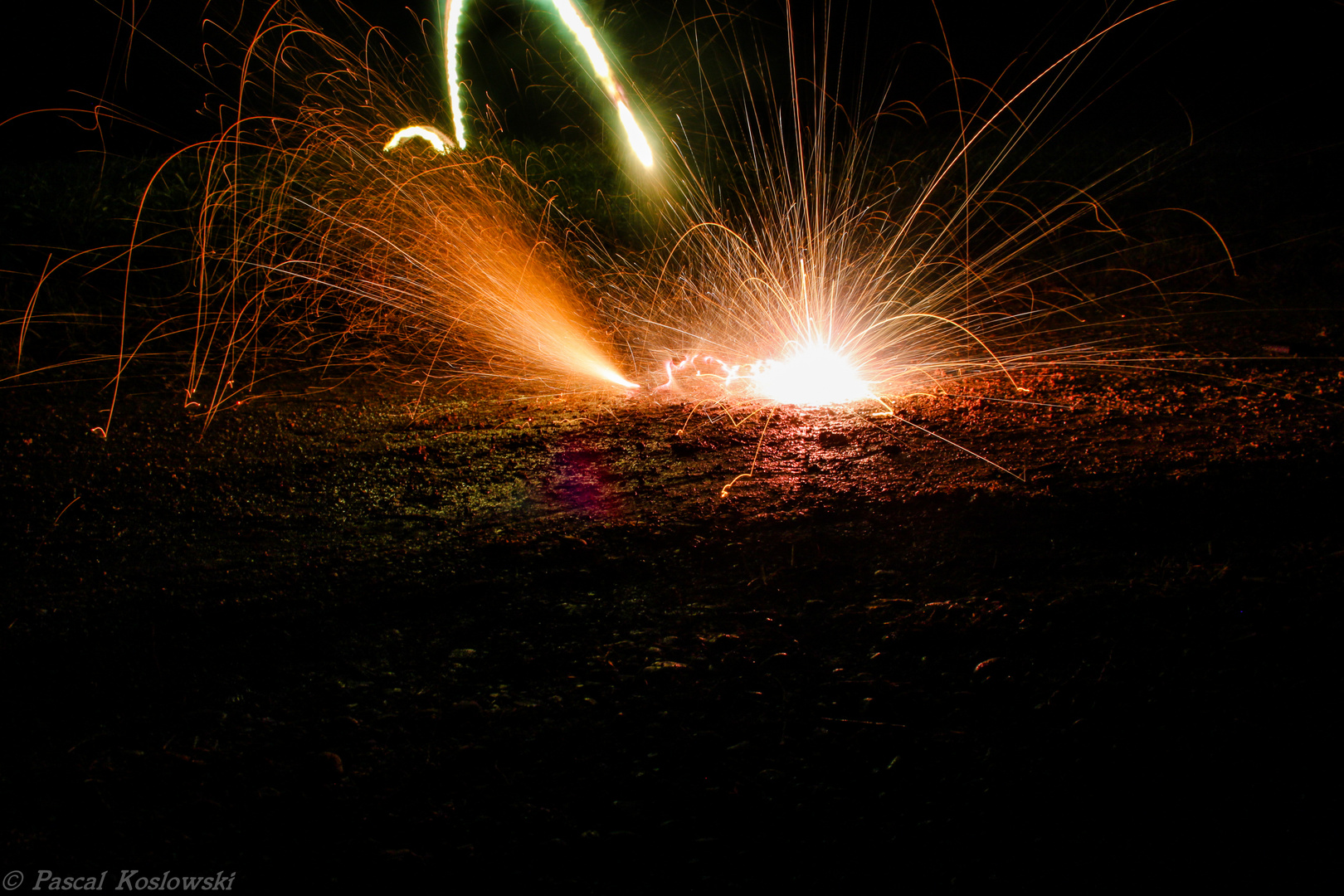 Kleines Feuerwerk