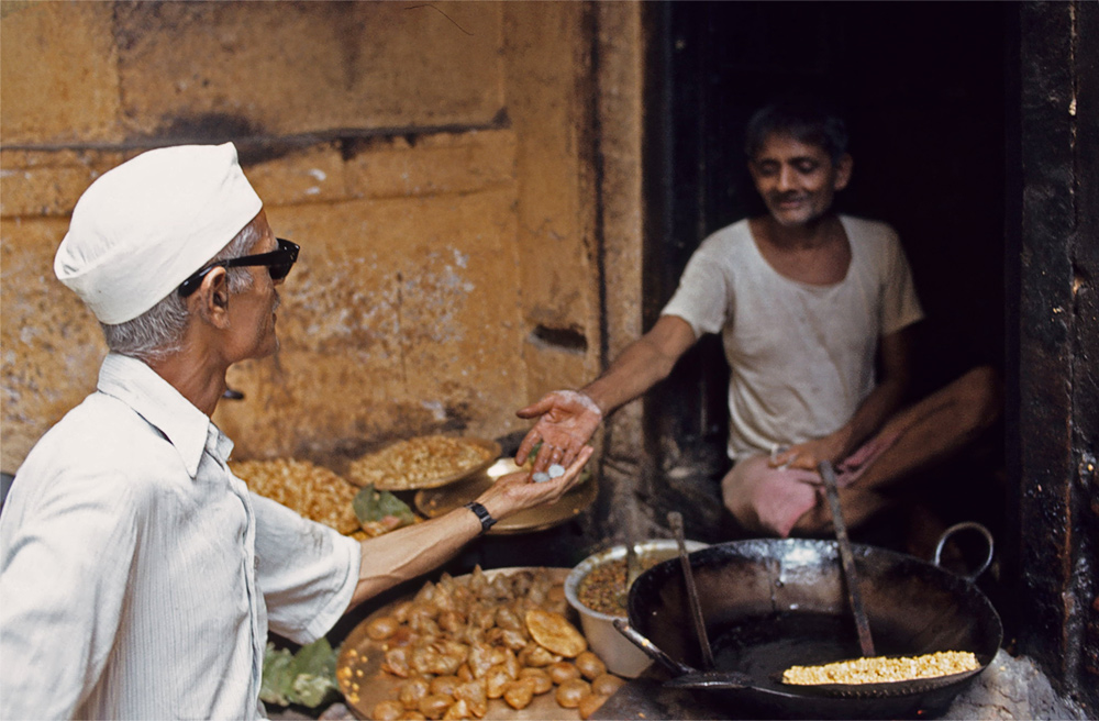 kleines Geschäft in Benares