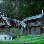 kleines Haus am Wald