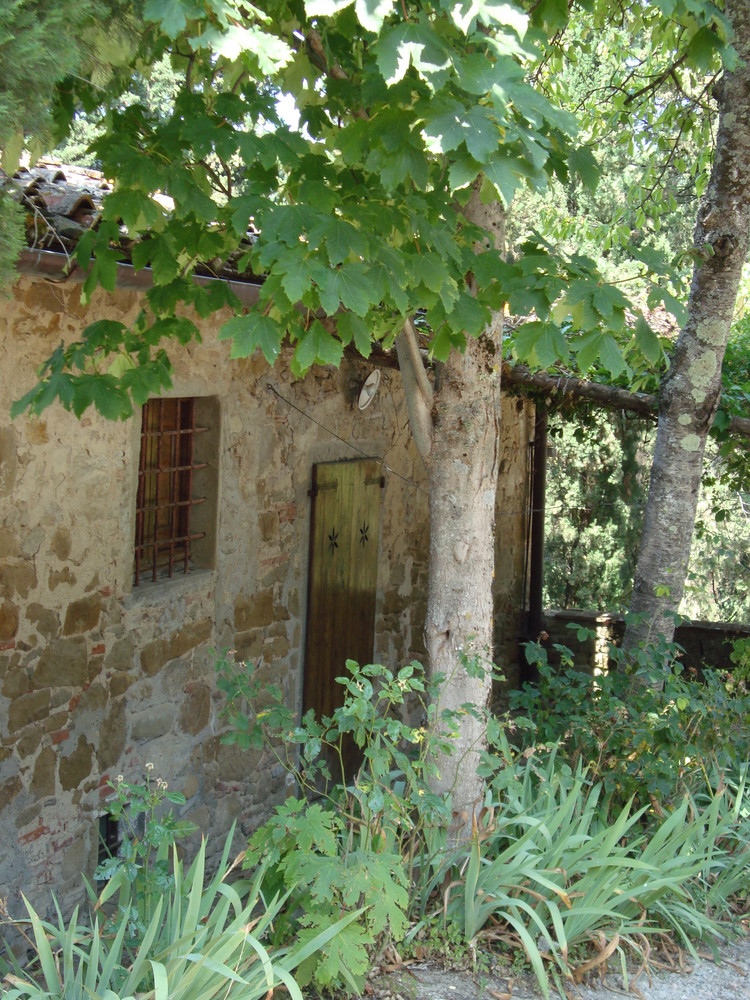 Kleines Haus im Dorf