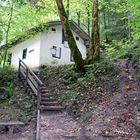 Kleines Haus in der Almbachklamm im Berchtesgadener Land