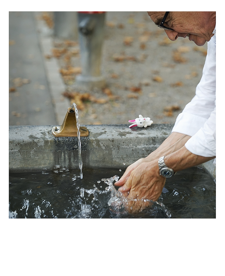 Kleines Intermezzo am Grosstadtbrunnen