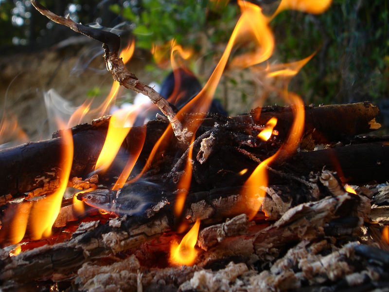 Kleines Lagerfeuerchen