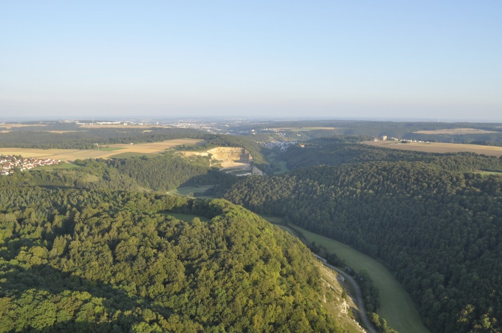 Kleines Lautertal Foto & Bild | landschaft, luftaufnahmen, natur Bilder