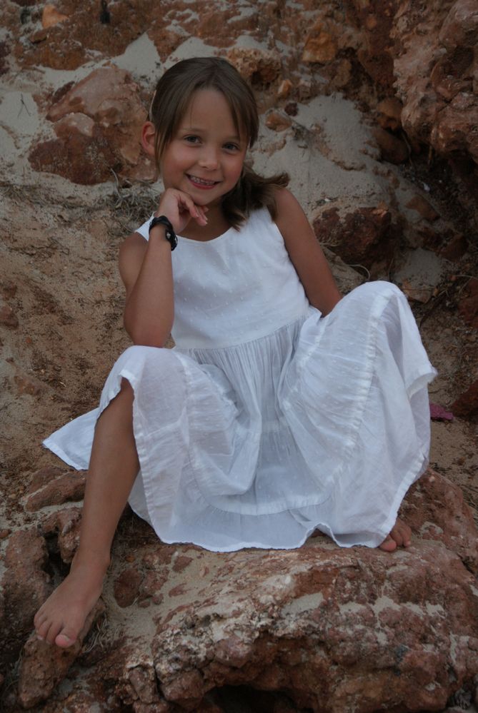 kleines Mädchen als Model Foto & Bild | kinder, kinder im schulalter