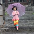 kleines Mädchen in Xi'an