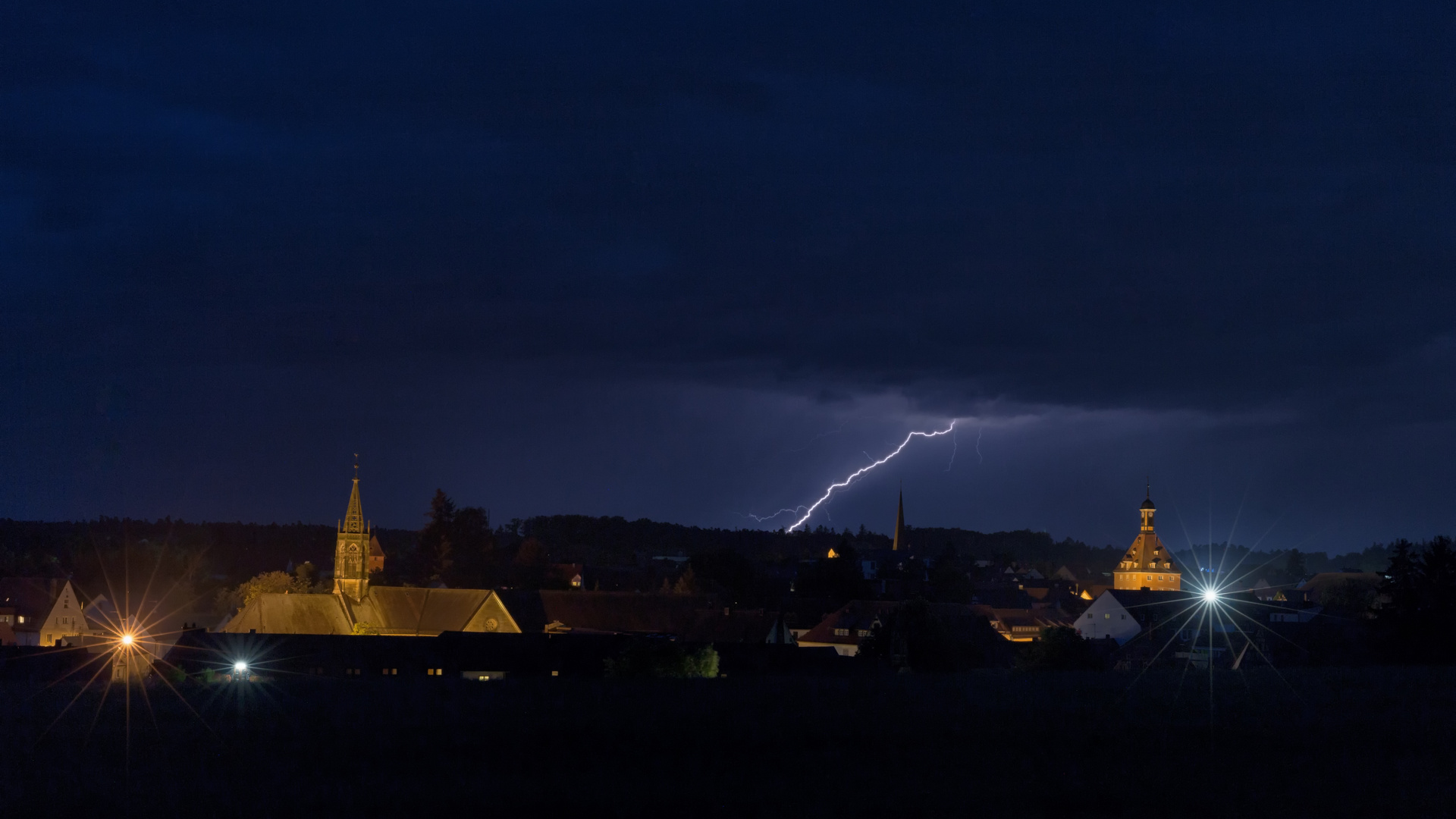 Kleines Mai-Gewitter