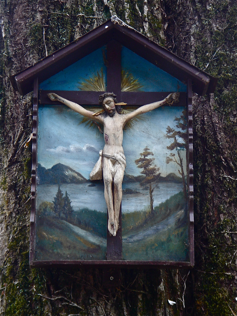 Kleines Marterls am Weg von St.Gilgen nach Fürberg am Wolfgangsee