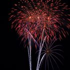 Kleines Privatfeuerwerk am "The Westin Bellevue" Hotel in Dresden