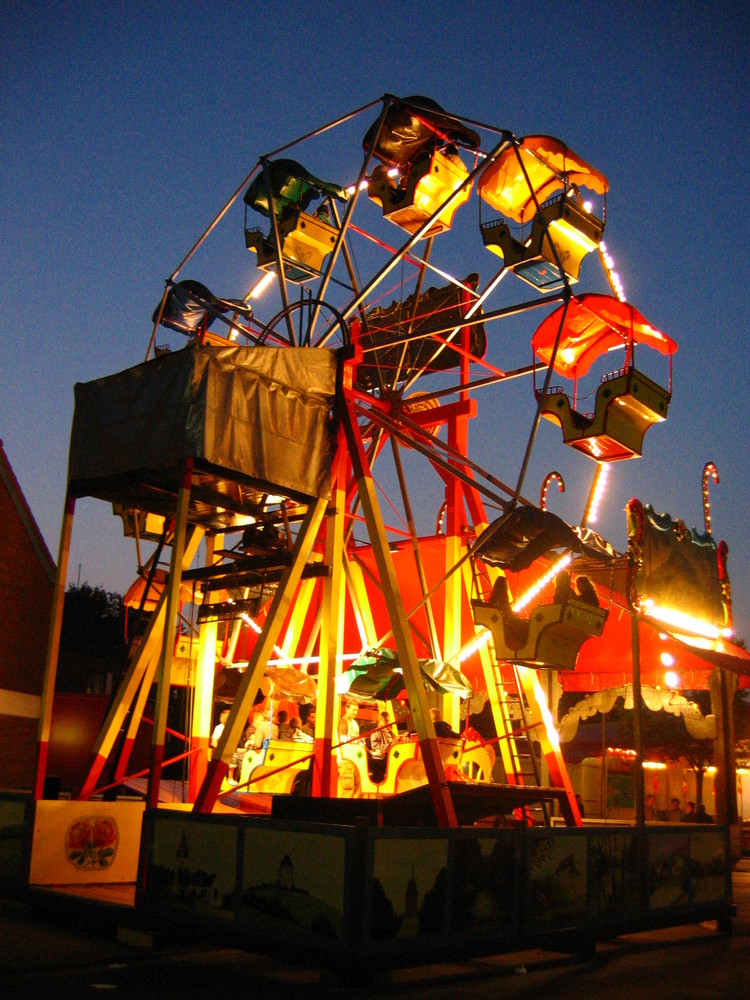 kleines Riesenrad Foto & Bild industrie und technik, motive Bilder