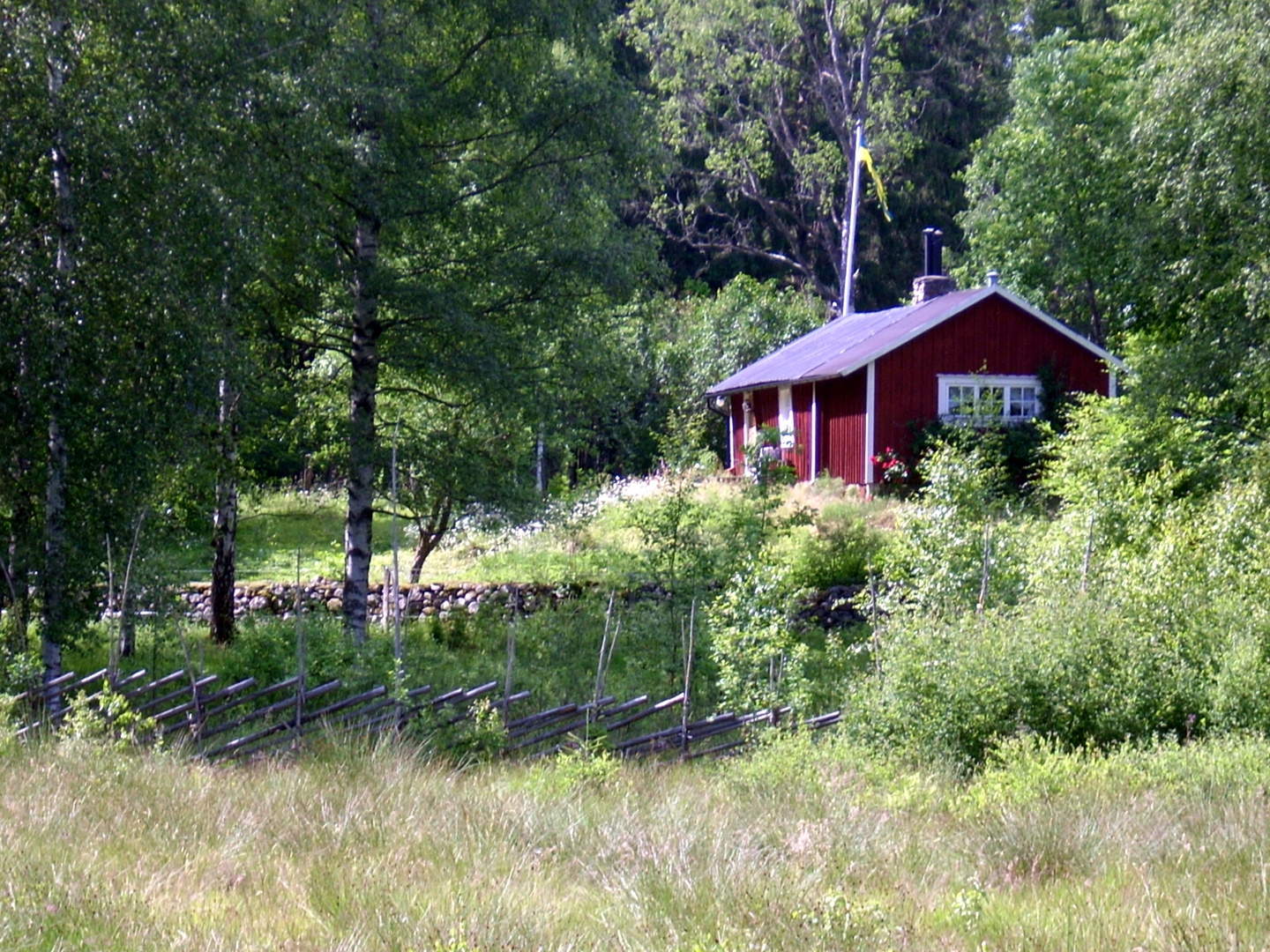 Kleines rotes Schwedenhaus