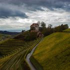 kleines Schloß im Herbst