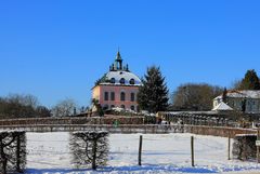 Kleines Schloss im Winter 