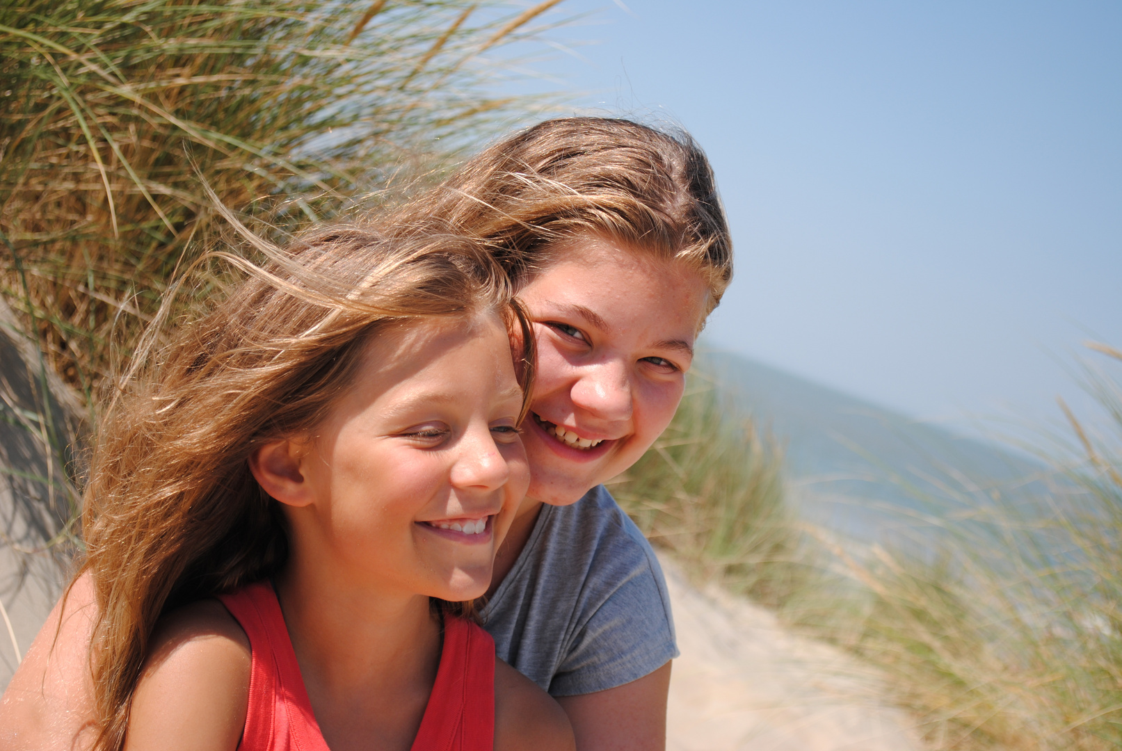 Kleines Shooting am Strand (Sarah und Anna)