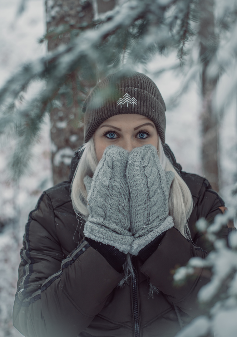 Kleines Shooting im Schnee