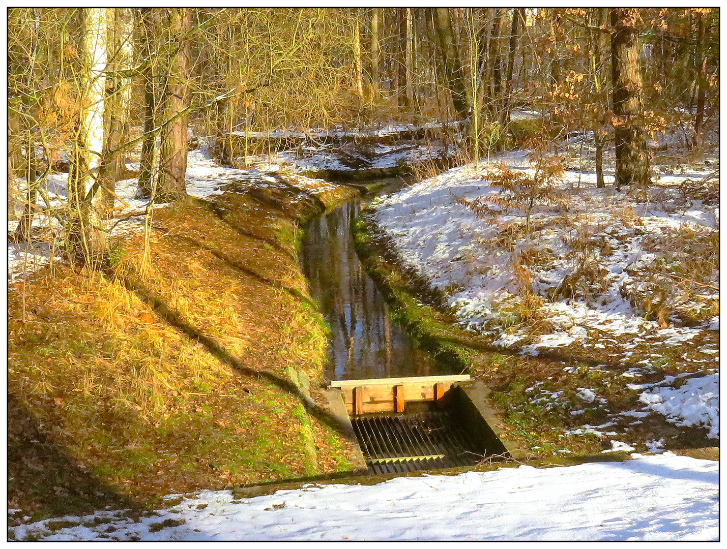 Kleines Stauwehr