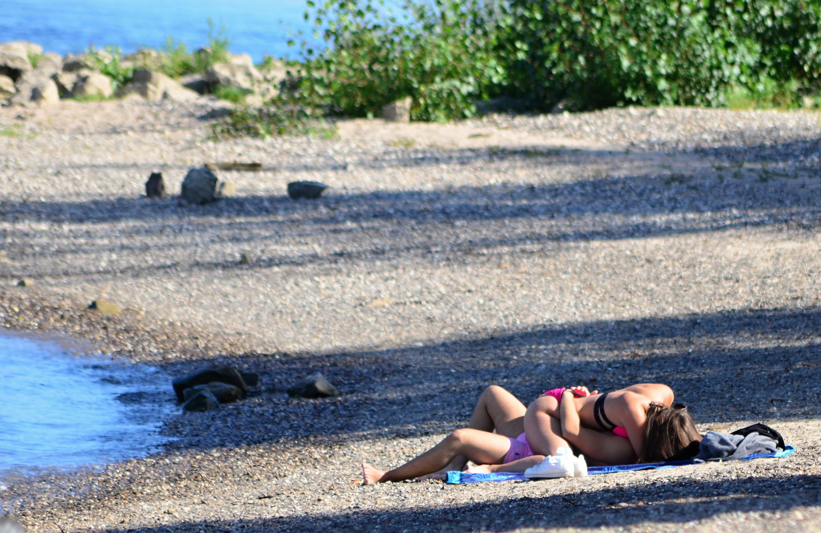 Kleines Strandvergnügen (Snap) am Strand