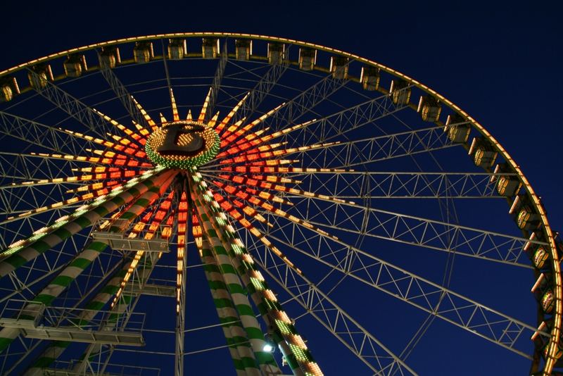 Kleines Straßenfest in Düsseldorf letzte Woche