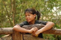 kleines Thai-Mädchen
