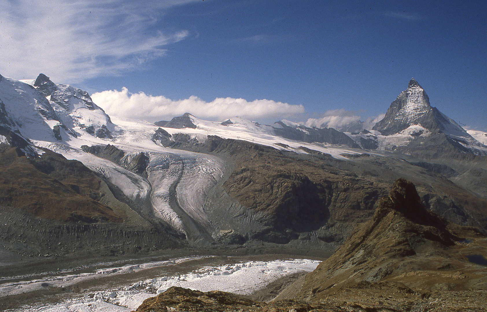 Kleines und großes Mattrerhorn ( Wallis )