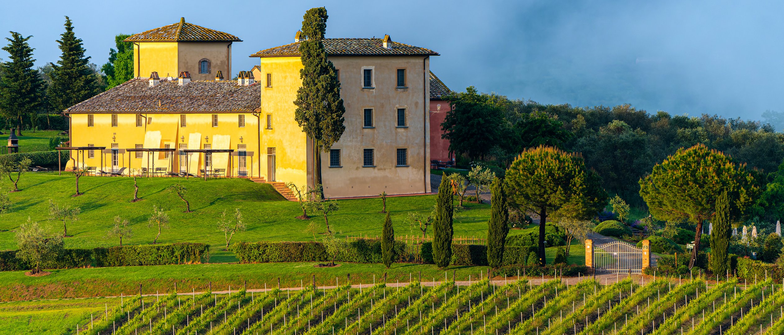 Kleines Weingut in der Toskana