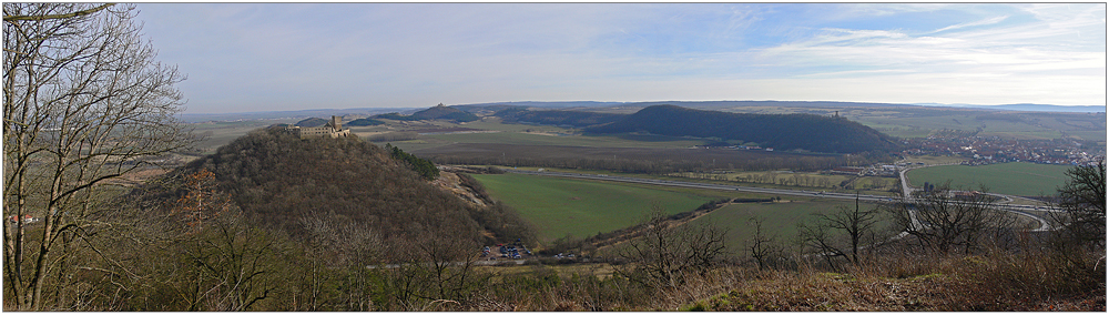 Kleinpanorama der Drei Gleichen