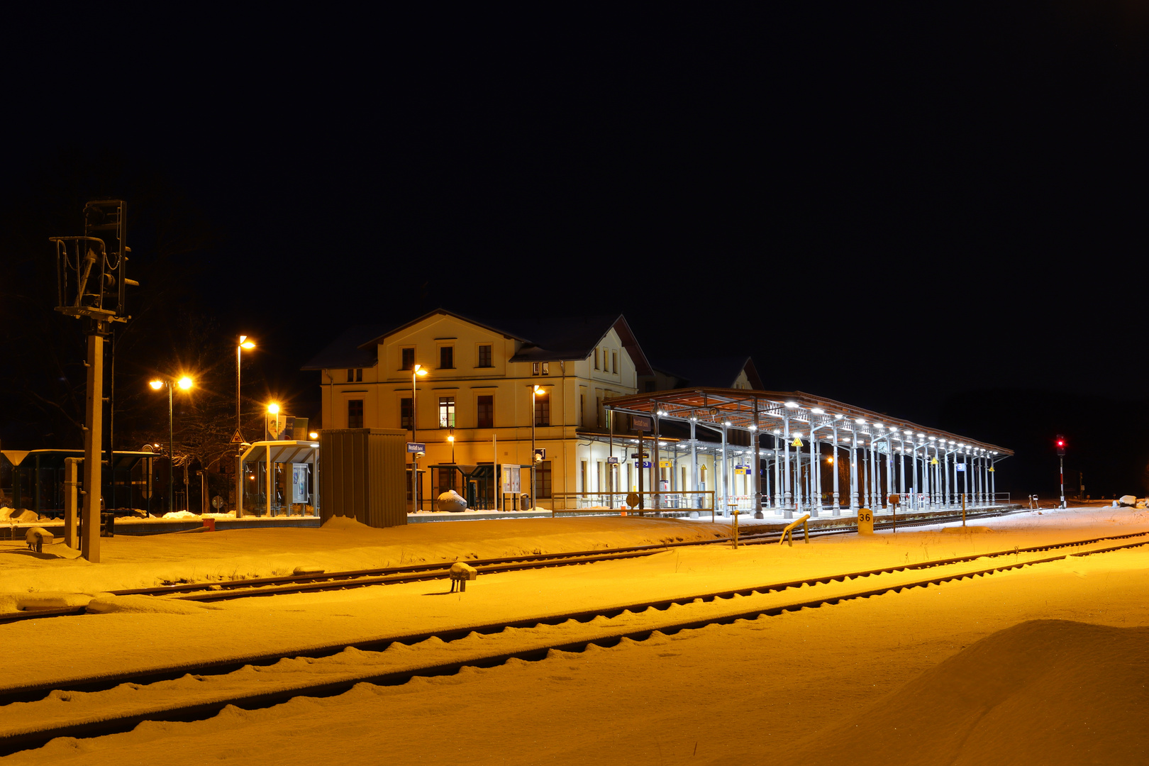 Kleinstadtbahnhof