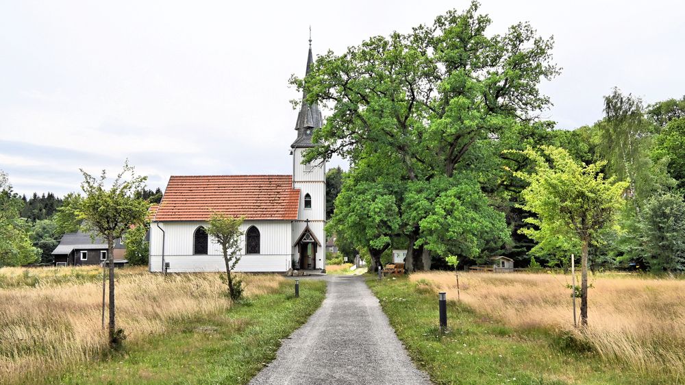 Kleinste Holzkirche in Deutschland...