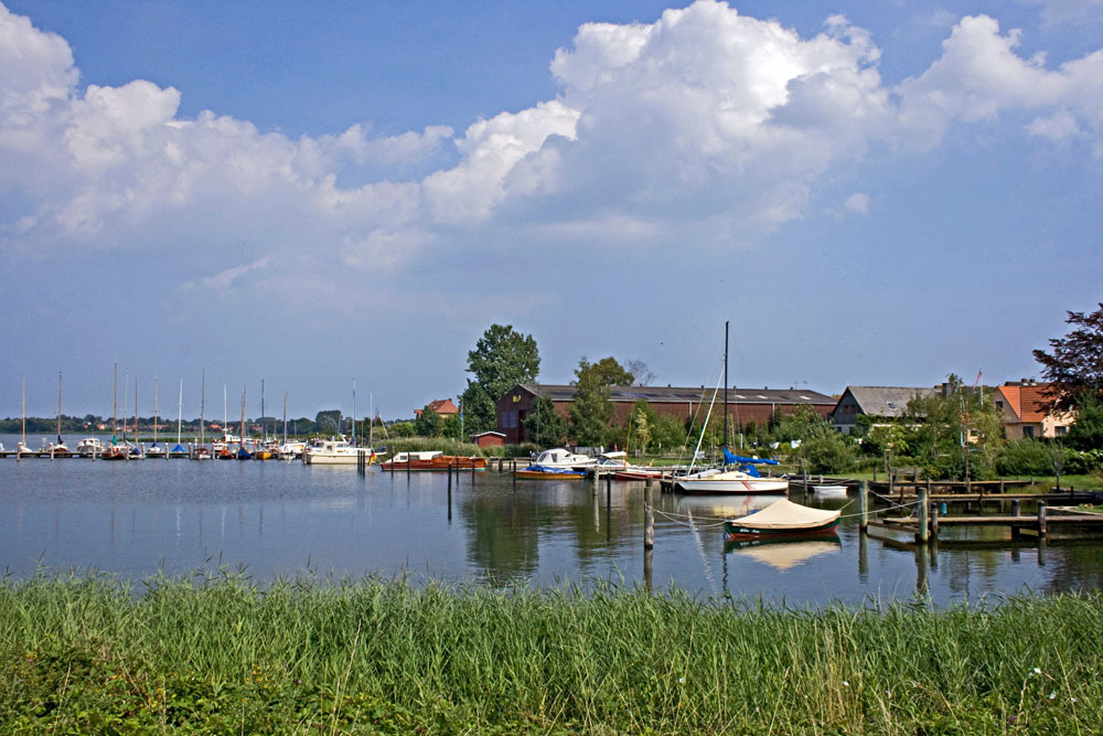 kleinsten Stadt Deutschlands der Hafen