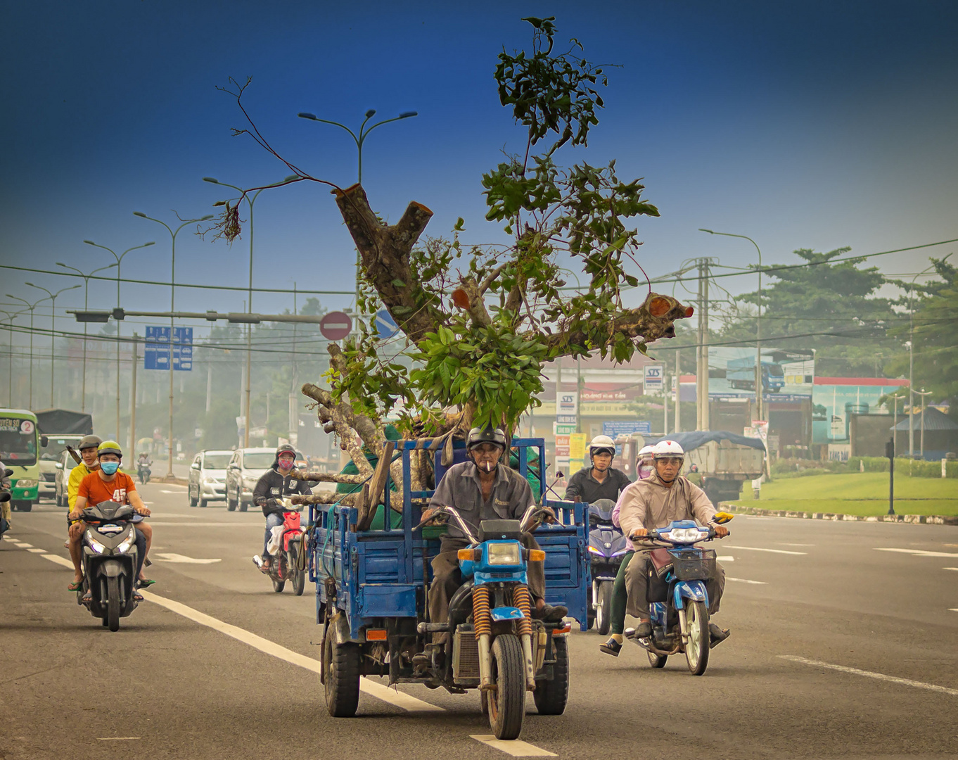 Kleintransporte in Vietnam