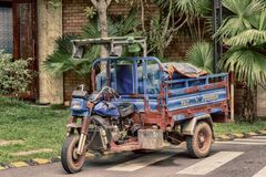 Kleintransporter in Vietnam 