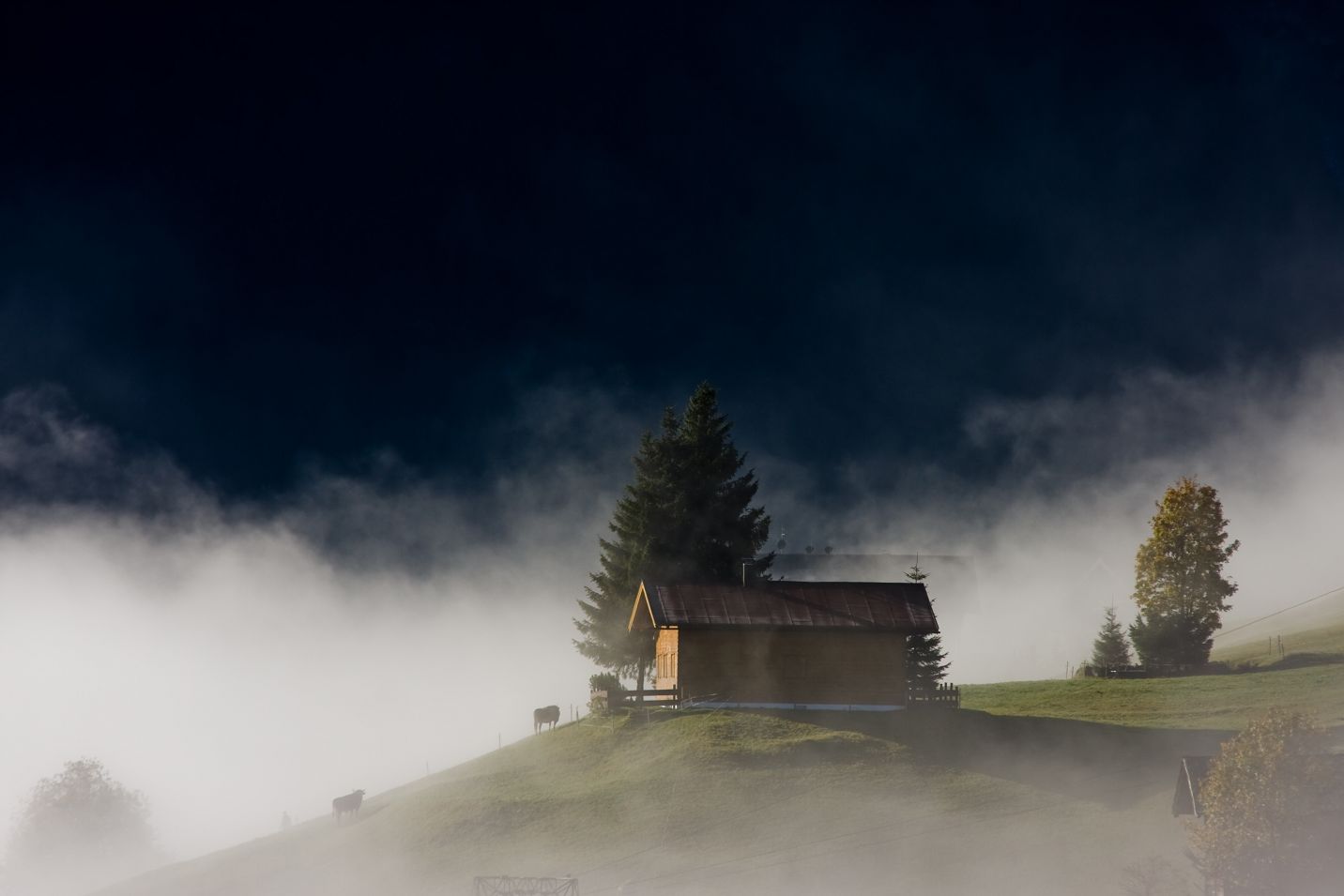 Kleinwalsertal im Morgengrauen