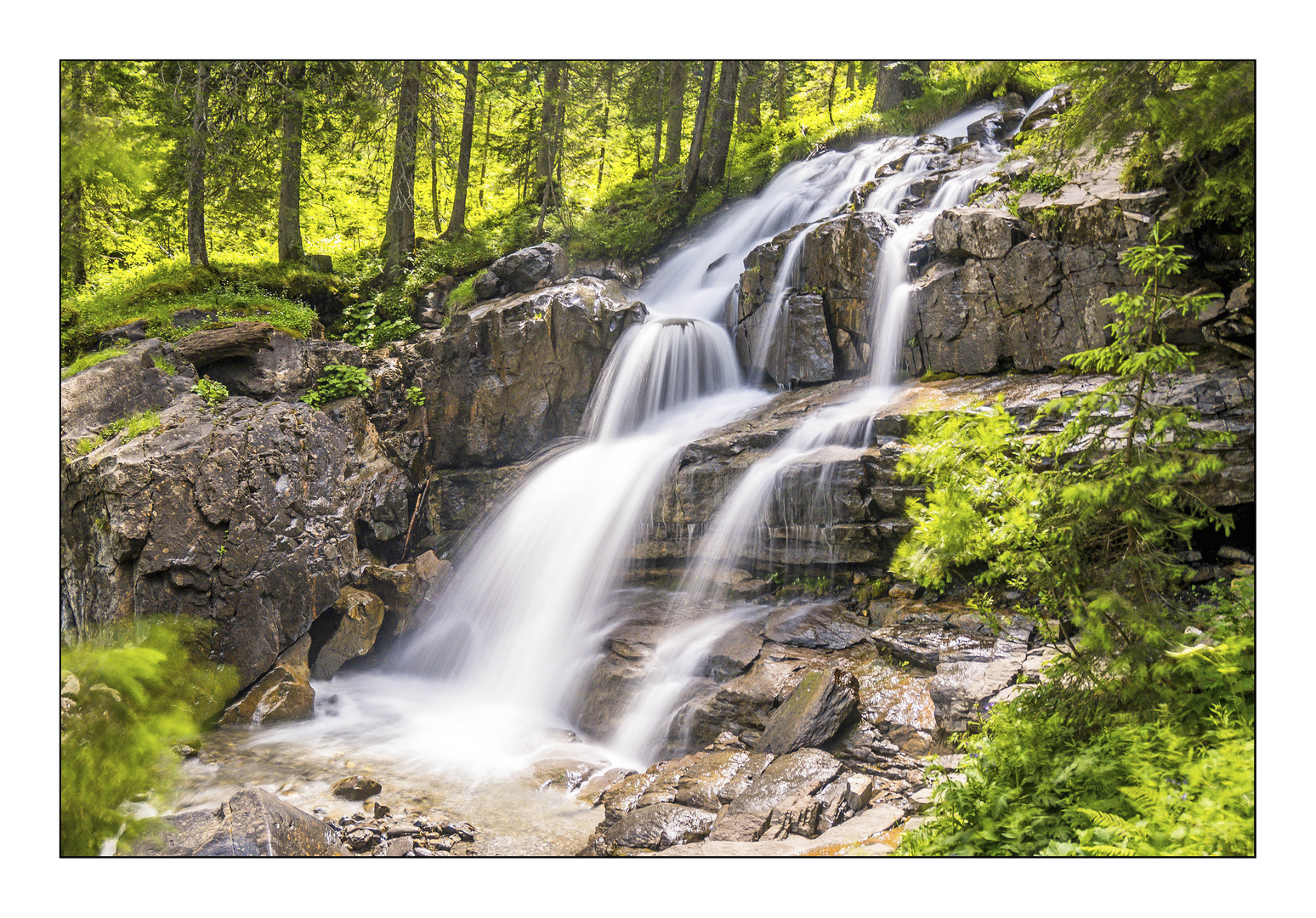 Kleinwalsertal_Wasserfall an der Melköde