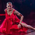 Klemen Prasnikar & Alexandra Averkieva (Slowenien) beim Paso Doble