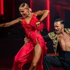 Klemen Prasnikar & Alexandra Averkieva (Slowenien) beim Paso Doble